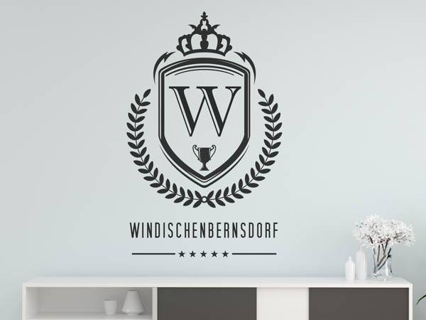 Wandtattoo Windischenbernsdorf Wappen