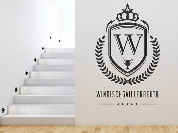 Wandtattoo Windischgaillenreuth Wappen