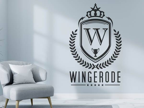 Wandtattoo Wingerode Wappen