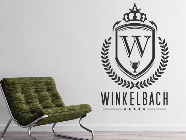 Wandtattoo Winkelbach Wappen