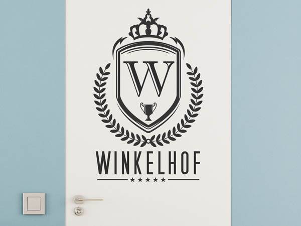 Wandtattoo Winkelhof Wappen