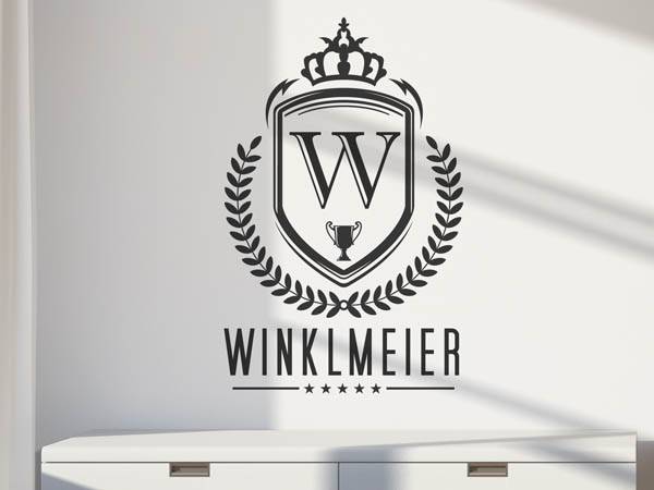 Wandtattoo Winklmeier Wappen