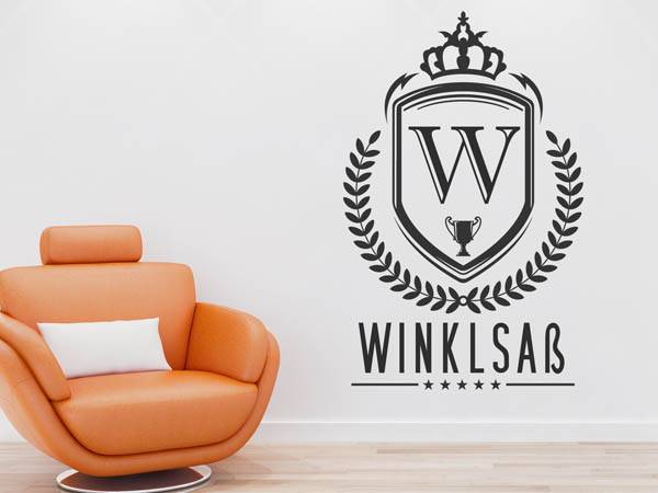 Wandtattoo Winklsaß Wappen