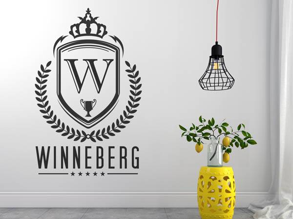 Wandtattoo Winneberg Wappen
