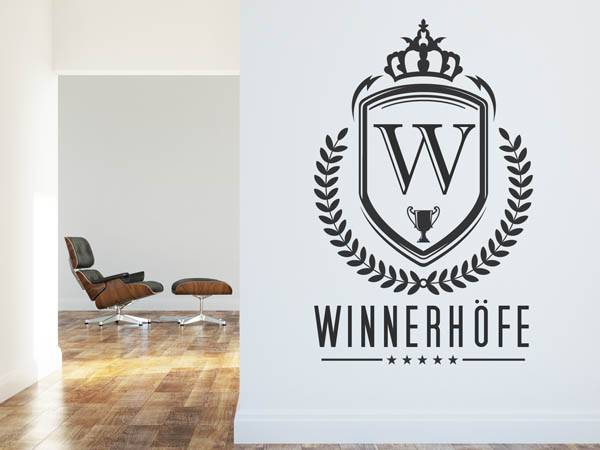 Wandtattoo Winnerhöfe Wappen