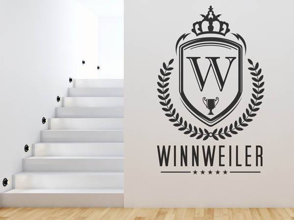 Wandtattoo Winnweiler Wappen