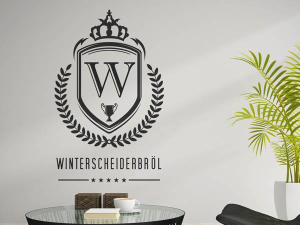Wandtattoo Winterscheiderbröl Wappen