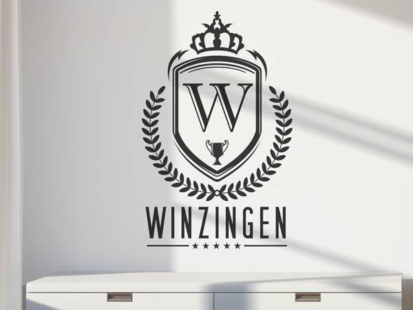 Wandtattoo Winzingen Wappen