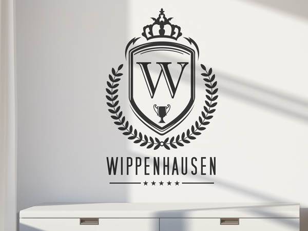 Wandtattoo Wippenhausen Wappen