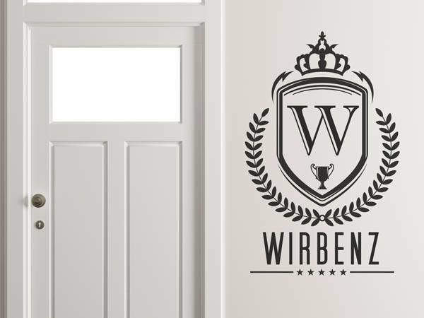 Wandtattoo Wirbenz Wappen