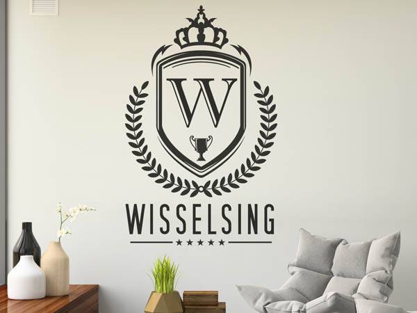 Wandtattoo Wisselsing Wappen