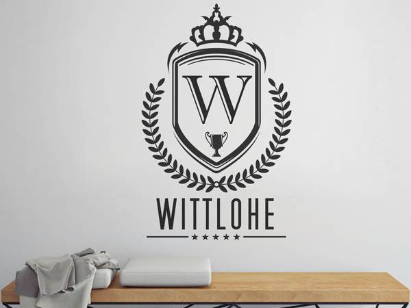 Wandtattoo Wittlohe Wappen