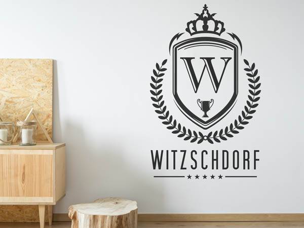 Wandtattoo Witzschdorf Wappen