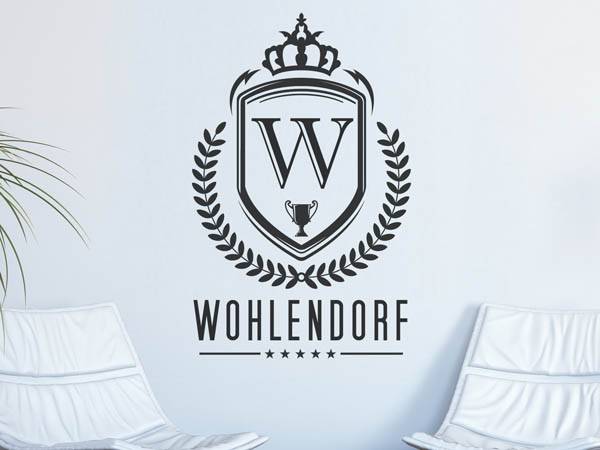 Wandtattoo Wohlendorf Wappen
