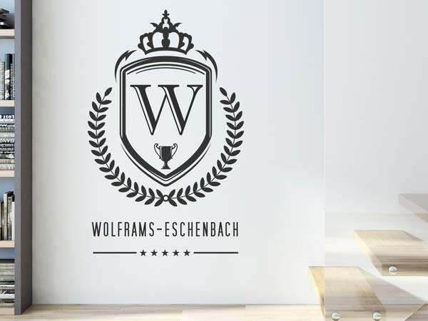 Wandtattoo Wolframs-Eschenbach Wappen