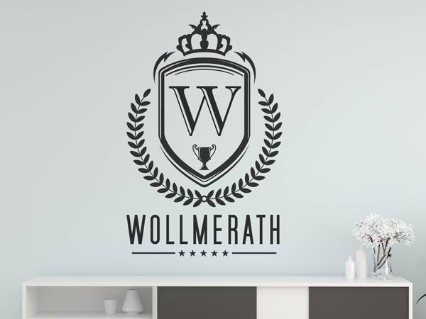Wandtattoo Wollmerath Wappen