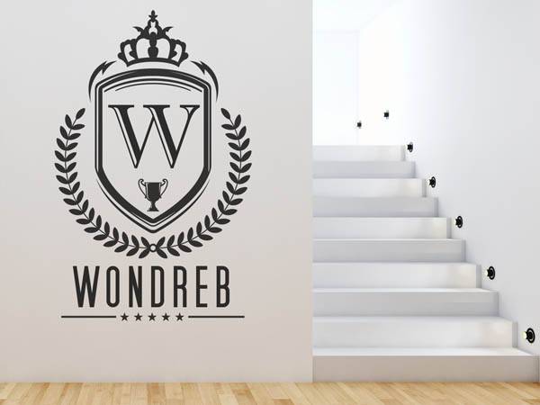 Wandtattoo Wondreb Wappen