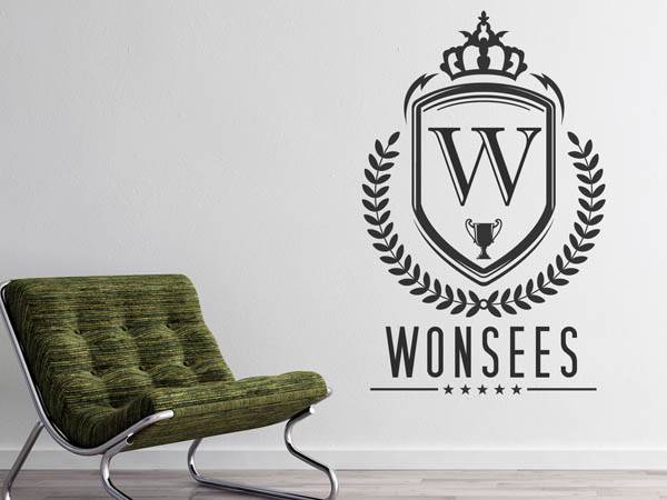 Wandtattoo Wonsees Wappen