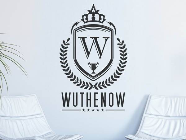 Wandtattoo Wuthenow Wappen