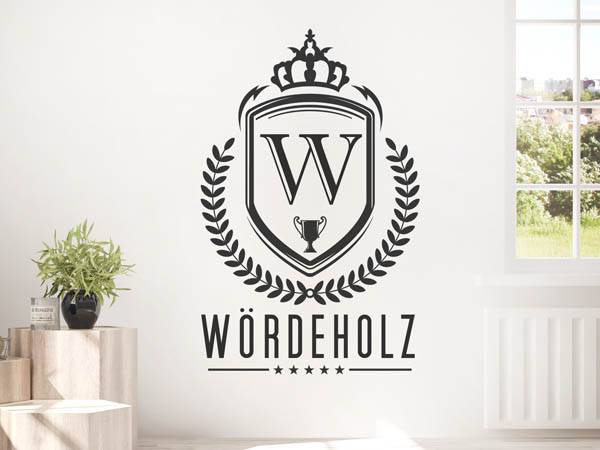 Wandtattoo Wördeholz Wappen