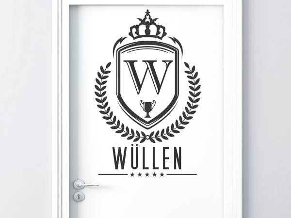 Wandtattoo Wüllen Wappen