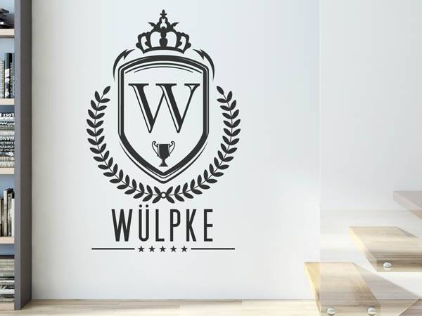 Wandtattoo Wülpke Wappen