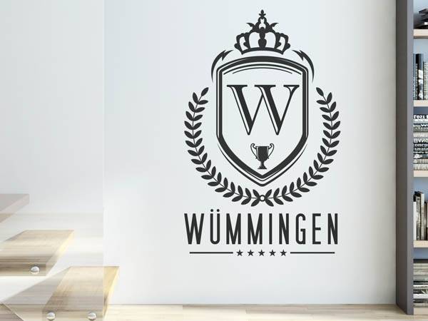 Wandtattoo Wümmingen Wappen