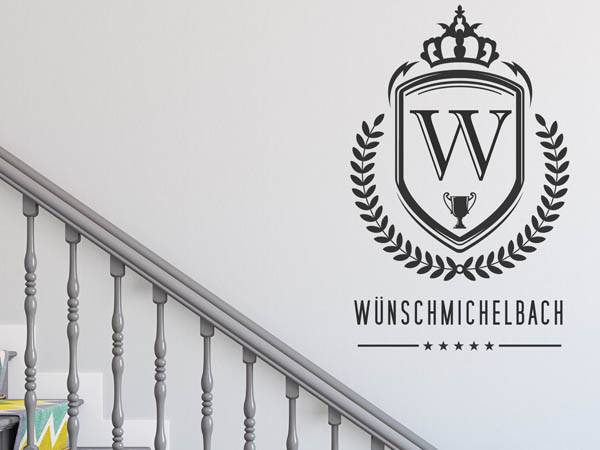 Wandtattoo Wünschmichelbach Wappen