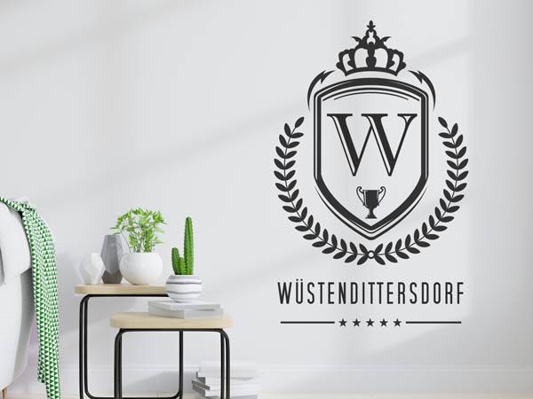 Wandtattoo Wüstendittersdorf Wappen