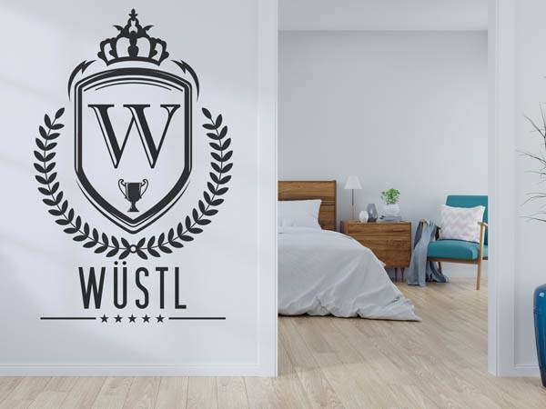 Wandtattoo Wüstl Wappen
