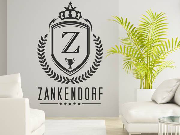 Wandtattoo Zankendorf Wappen