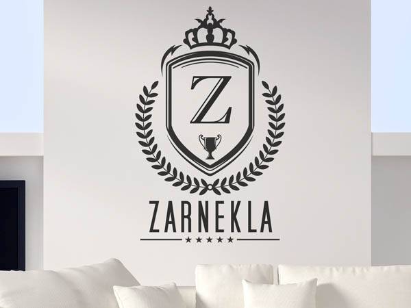 Wandtattoo Zarnekla Wappen
