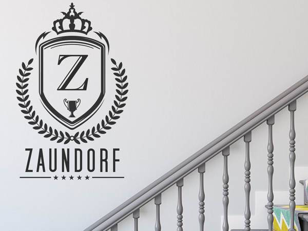 Wandtattoo Zaundorf Wappen