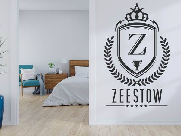 Wandtattoo Zeestow Wappen