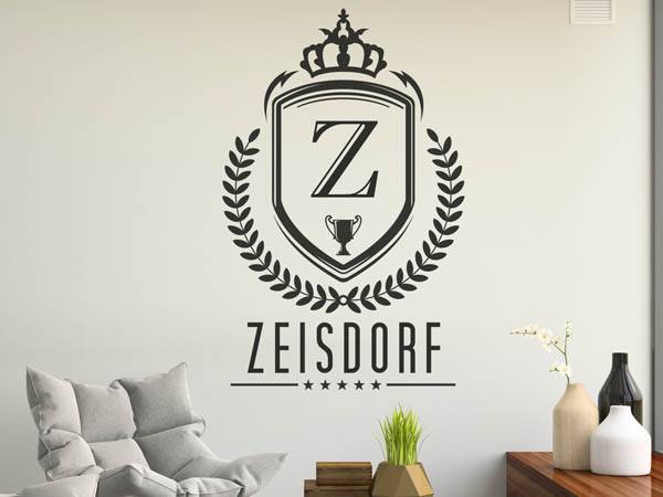 Wandtattoo Zeisdorf Wappen