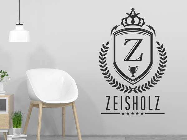 Wandtattoo Zeisholz Wappen