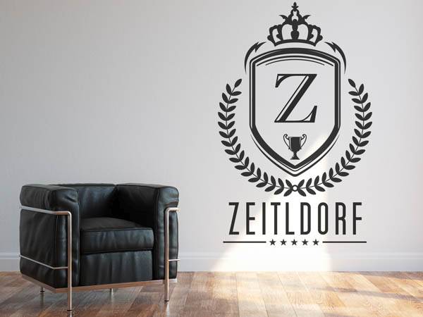 Wandtattoo Zeitldorf Wappen