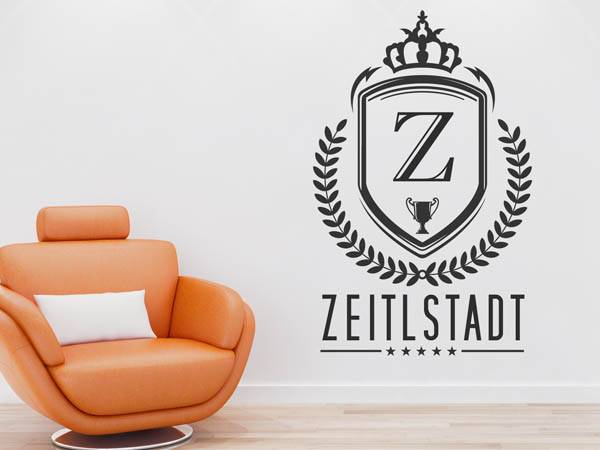 Wandtattoo Zeitlstadt Wappen