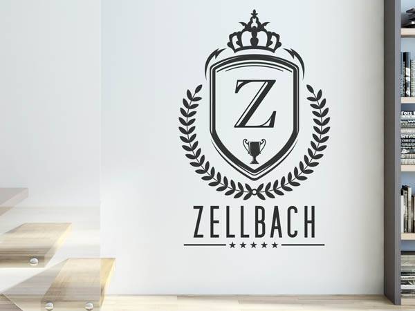 Wandtattoo Zellbach Wappen