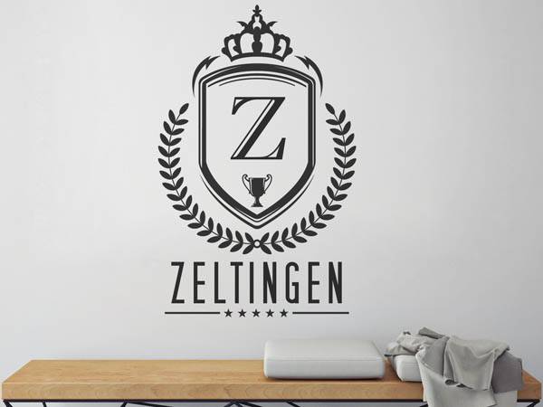 Wandtattoo Zeltingen Wappen