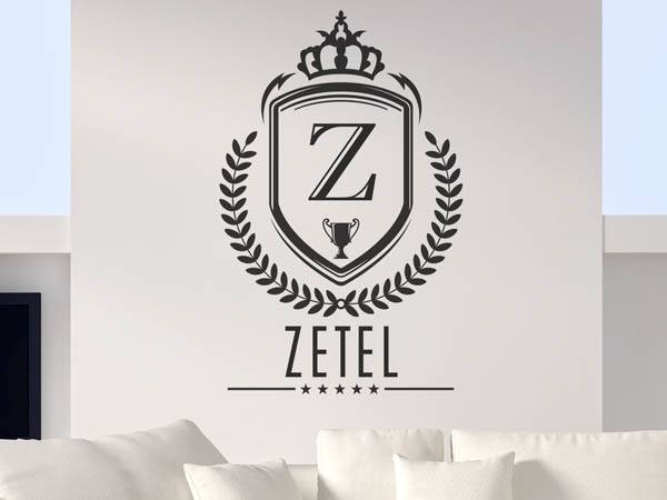 Wandtattoo Zetel Wappen