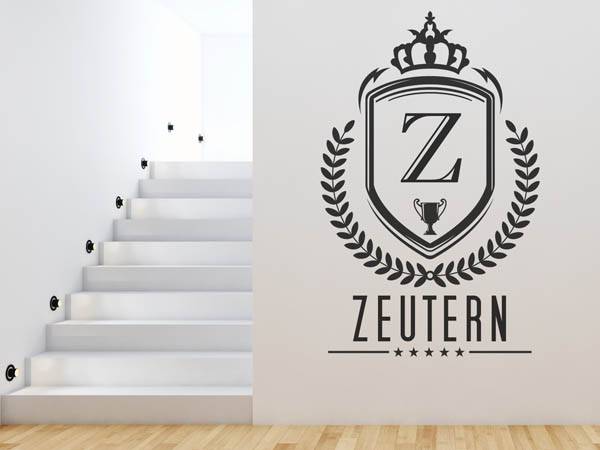 Wandtattoo Zeutern Wappen