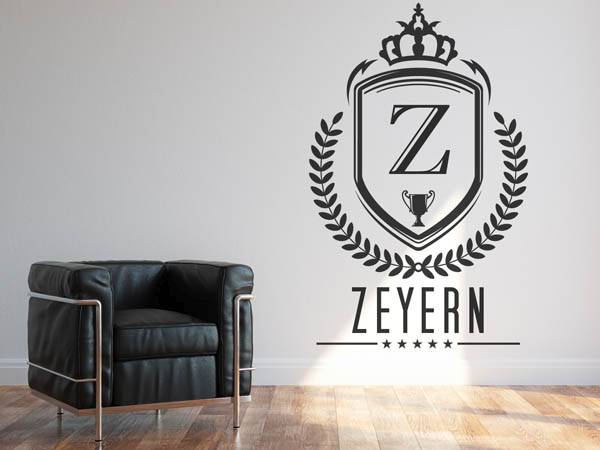 Wandtattoo Zeyern Wappen