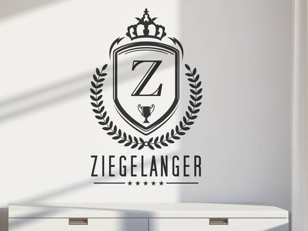 Wandtattoo Ziegelanger Wappen