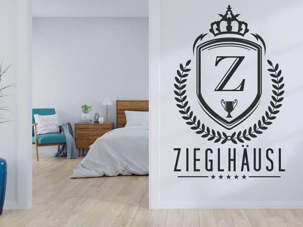 Wandtattoo Zieglhäusl Wappen