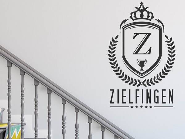 Wandtattoo Zielfingen Wappen