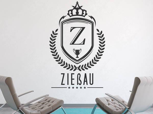 Wandtattoo Zießau Wappen