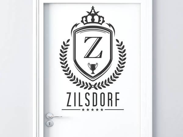 Wandtattoo Zilsdorf Wappen