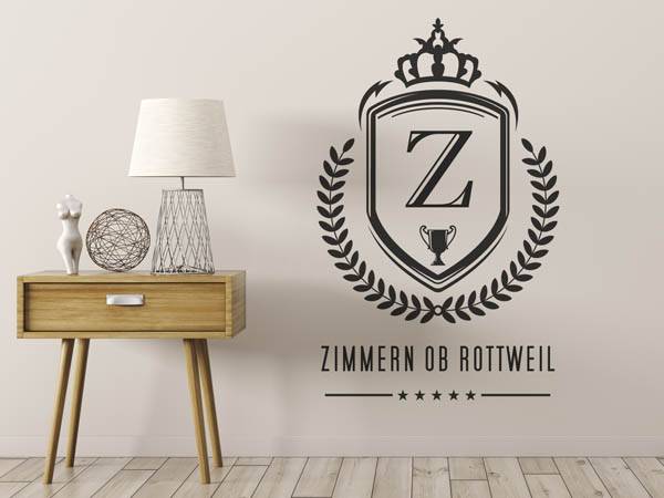 Wandtattoo Zimmern ob Rottweil Wappen