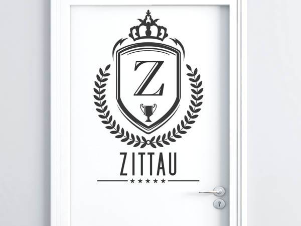 Wandtattoo Zittau Wappen